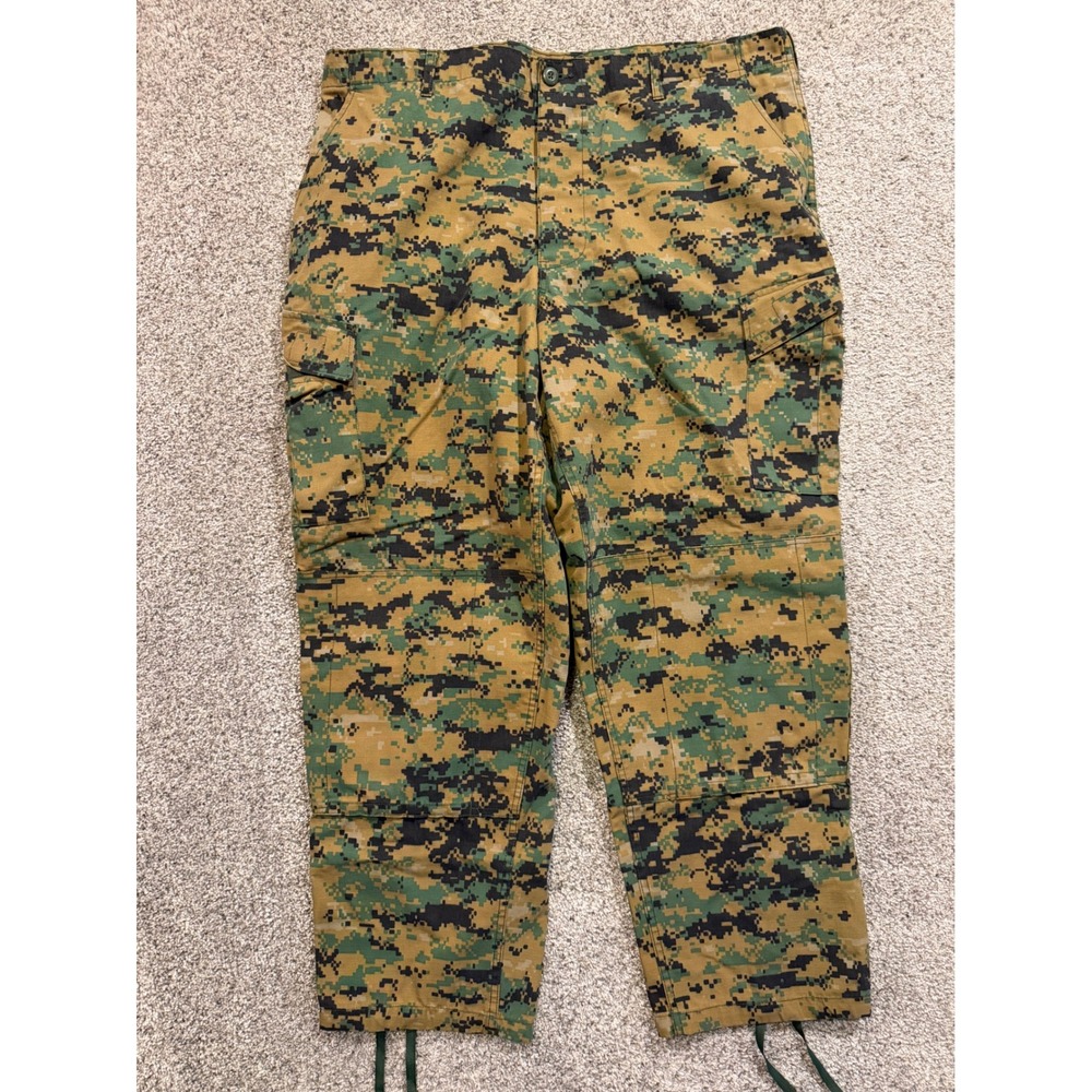 Propper Cargo Pants Mens XL Reg Green Digital Camo ACU Ripstop Tactical Trousers